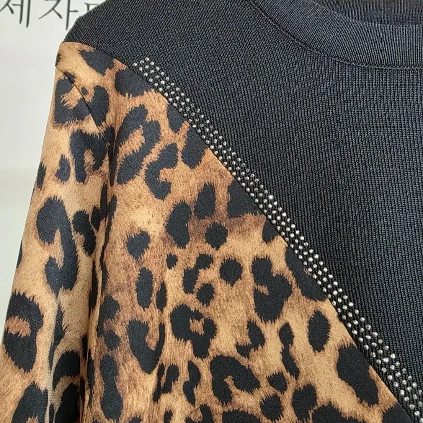 [BUNJANG] Pattern Color-Block Women&