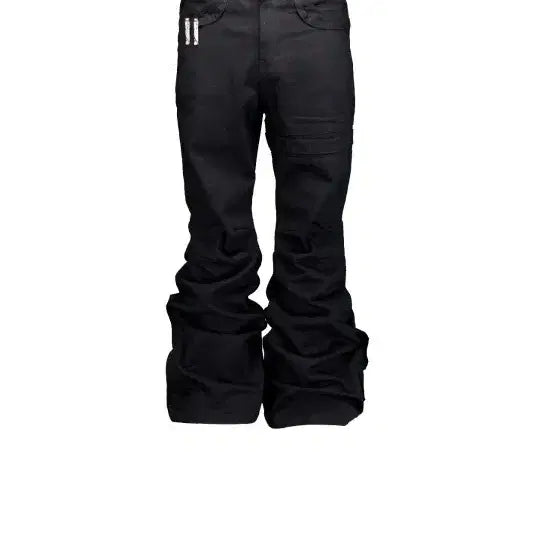 [BUNJANG] FOG SERVICE Pleated Jeans (Size 3) / 포그서비스 플레어진