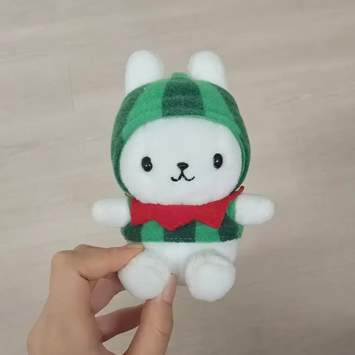 [BUNJANG] Usachin Watermelon Rabbit Doll (Vintage) / 5월까지 판매) 어뮤즈 우사즈킨 수박 고전 빈티지 토끼 인형