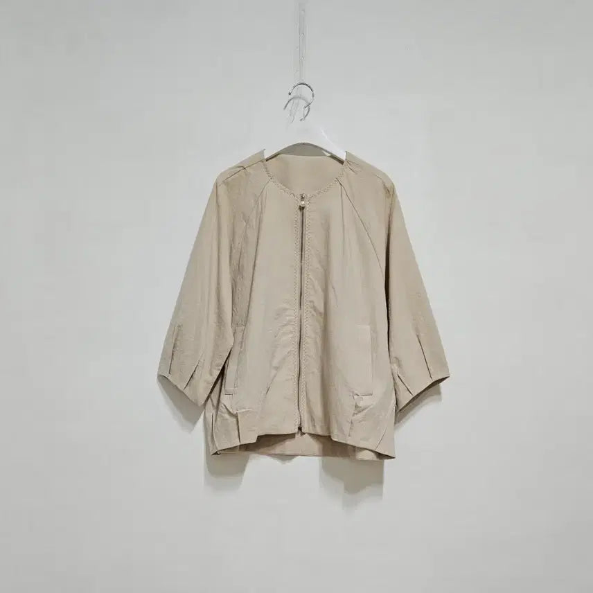 [BUNJANG] Linen Pearl Jacket / 린넨 진주자켓