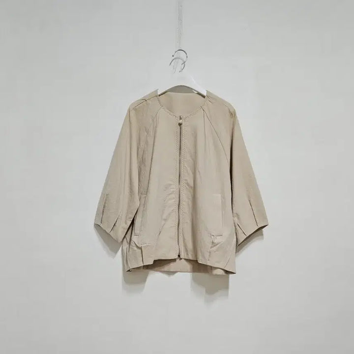 [BUNJANG] Linen Pearl Jacket / 린넨 진주자켓