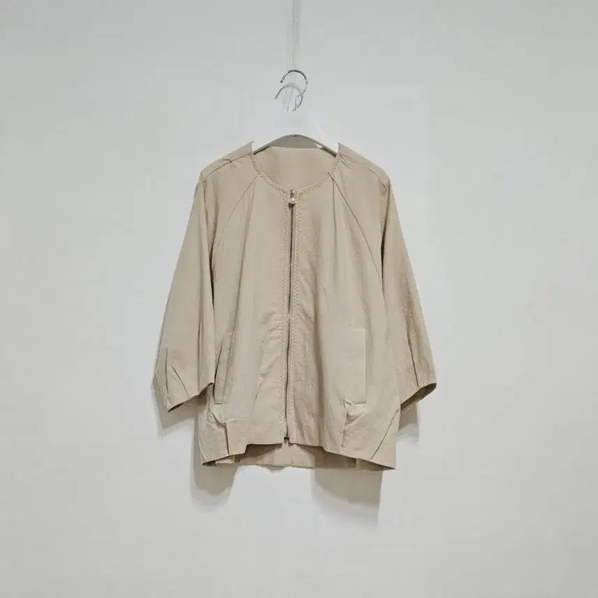 [BUNJANG] Linen Pearl Jacket / 린넨 진주자켓