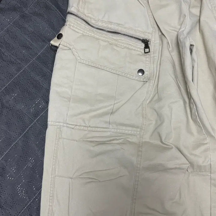 [BUNJANG] Zipper Cargo Pants / (새상품)지퍼 카고 바지 팬츠