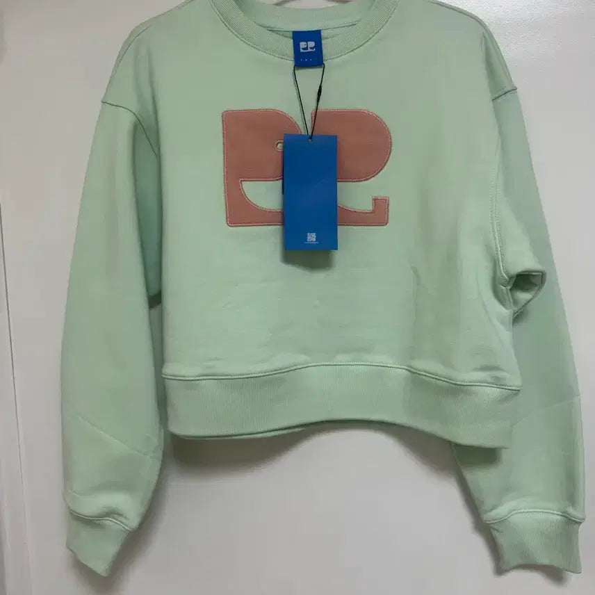 [BUNJANG] FRAY FR Logo Crop Sweatshirt / 프라이 FR로고 크롭 스웻셔츠