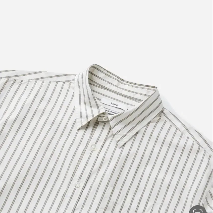 [BUNJANG] Kamia Japanese Stripe Shirt L / 카미아 제페니즈 스트라이프 셔츠 L