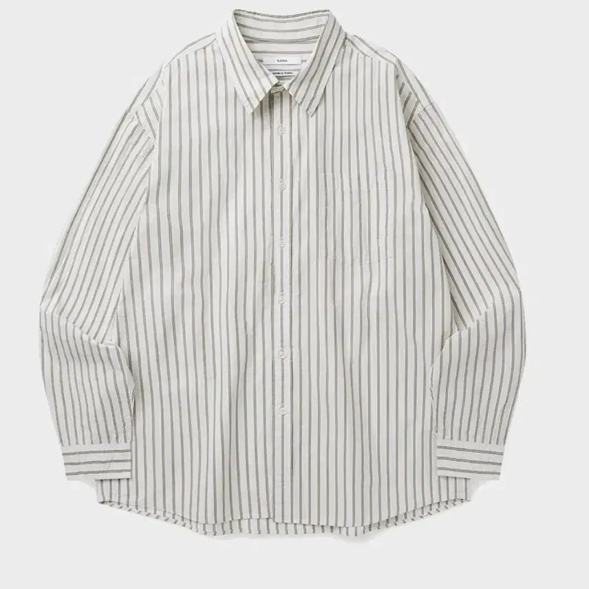 [BUNJANG] Kamia Japanese Stripe Shirt L / 카미아 제페니즈 스트라이프 셔츠 L