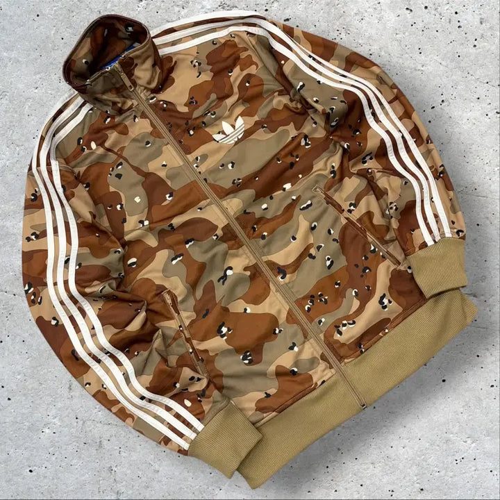 [BUNJANG] Adidas Chocolate Chip Camo Track Jacket / [S] 12s 아디다스 초코칩 카모 트랙 자켓 져지 집업