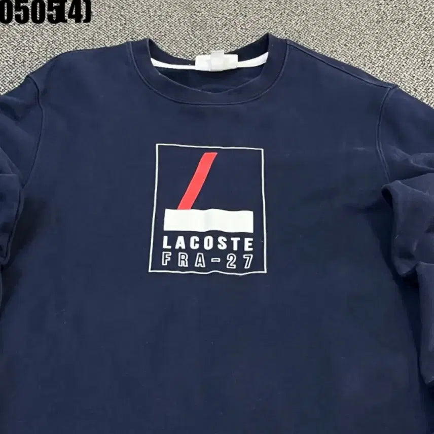 [BUNJANG] Lacoste Sweatshirt T-Shirt / 라코스테 맨투맨 티셔츠 100 | 0505