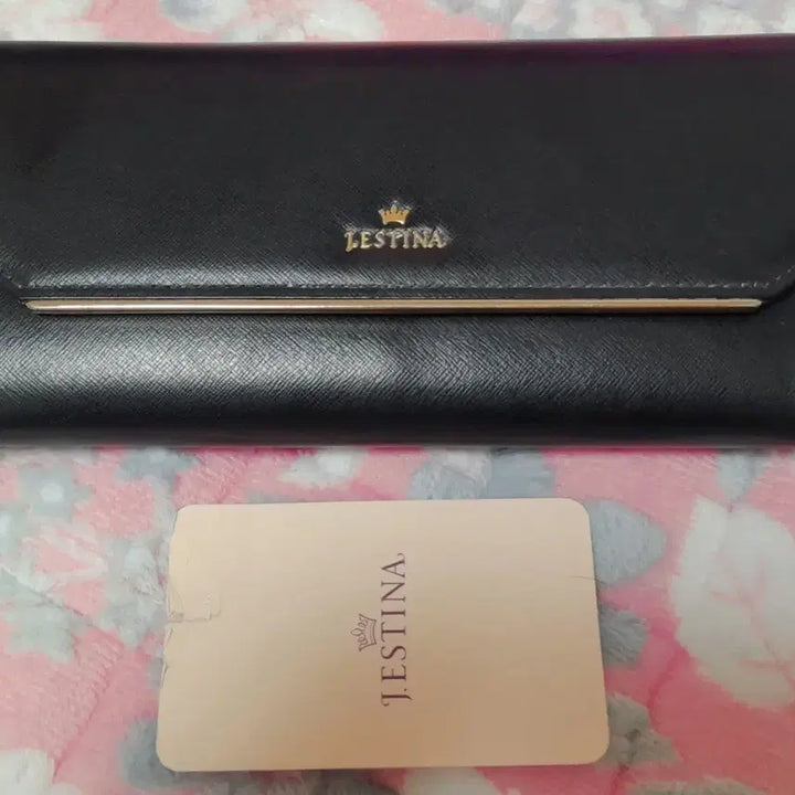 [BUNJANG] Black Leather Long Wallet / 장지갑