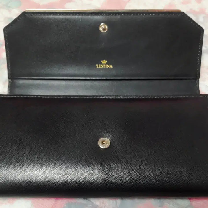[BUNJANG] Black Leather Long Wallet / 장지갑