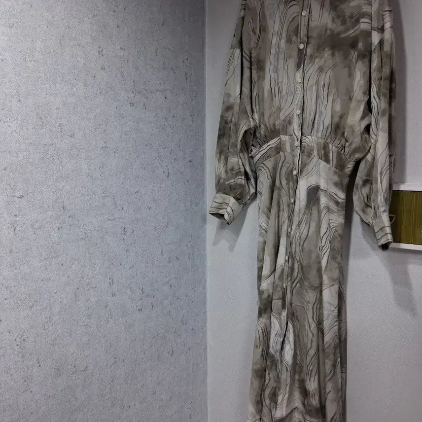 [BUNJANG] ORR Pattern Long Dress / ORR 패턴 롱원피스