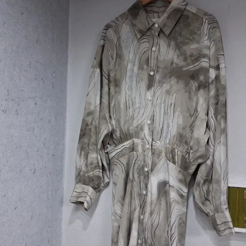 [BUNJANG] ORR Pattern Long Dress / ORR 패턴 롱원피스