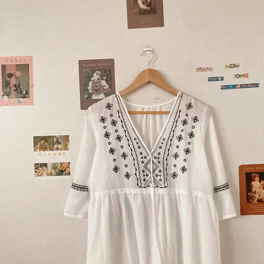 [BUNJANG] Loverlayered One Piece Dress / 로브레이어드원피스