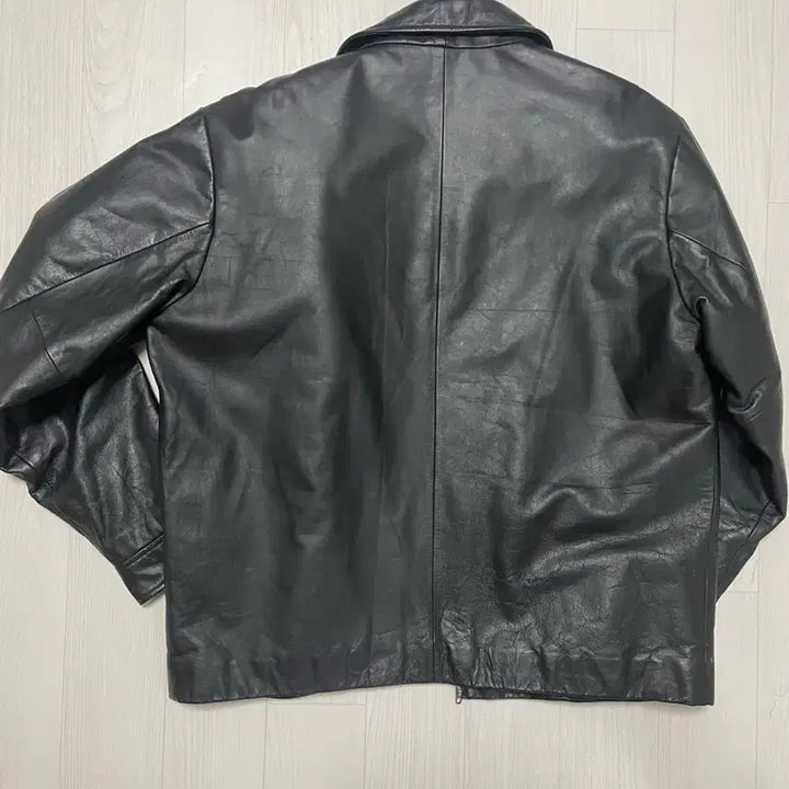 [BUNJANG] Old Gap Leather Single Rider Drizzler Jacket L / 올드 갭 레더 싱글 드리즐러 자켓 L