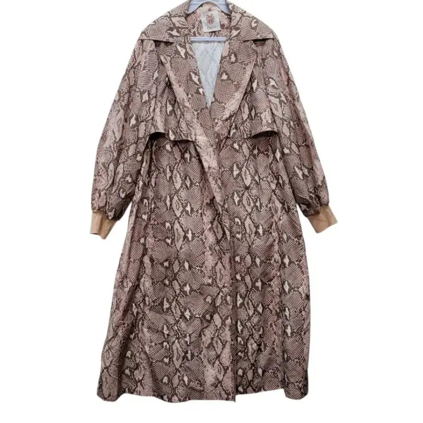 [BUNJANG] DOHO Python Trench Coat Spring/Summer / 도호 봄여름용 얇은 트렌치코트