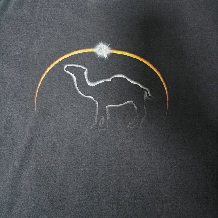 [BUNJANG] Vintage 90s Camel Eclipse T-Shirt Cool Fade / [XL] 90s 카멜 이클립스 포켓 빈티지 티셔츠 ver. 쿨페이드