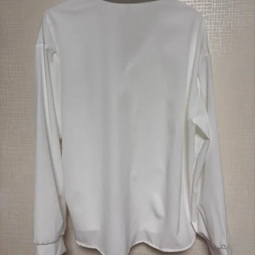 [BUNJANG] White Lace Blouse Shirt / 화이트 레이스 셔츠 블라우스