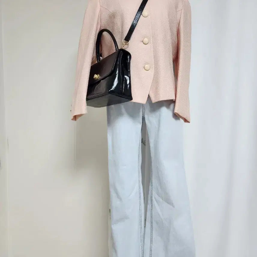 [BUNJANG] Coral Pink Jacket / 코랄핑크 자켓