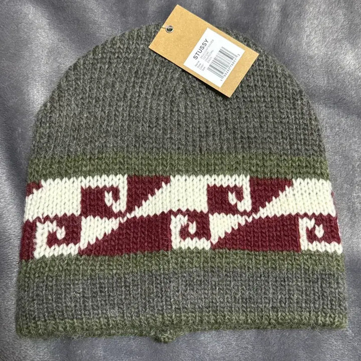 [BUNJANG] Stussy Skull Cap Wave Beanie Charcoal / 스투시 스컬캡 웨이브 챠콜 비니