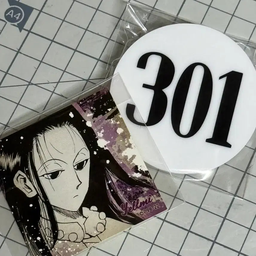 [BUNJANG] Hunter x Hunter Illumi Number Plate / 헌터헌터 이르미 토가시전 넘버플레이트