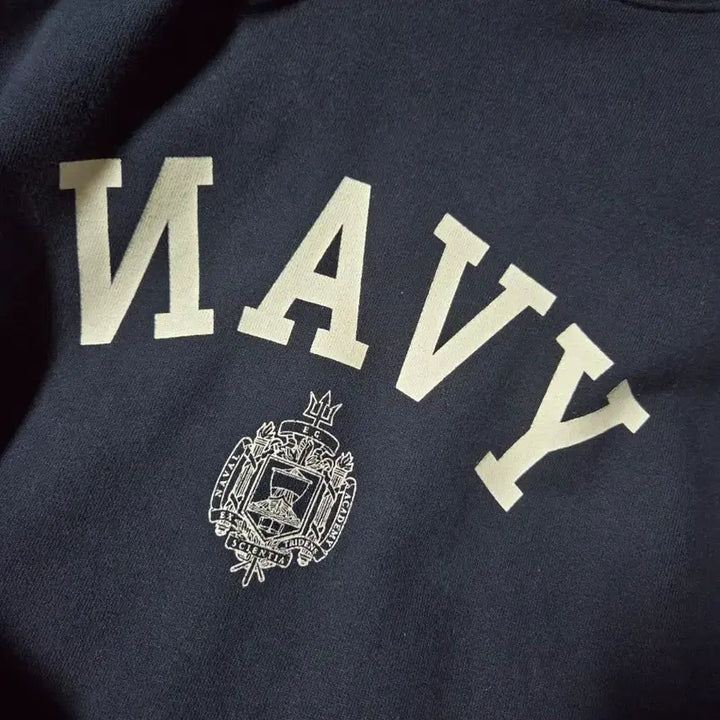 [BUNJANG] Espionage Navy Hoodie M / 에스피오나지 네이비 후드티 M