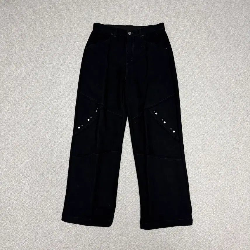 [BUNJANG] INSILENCE Virgin Wool Low-Cut Metal Pants (M) / (M)인사일런스 버진 울 로우컷 메탈 팬츠