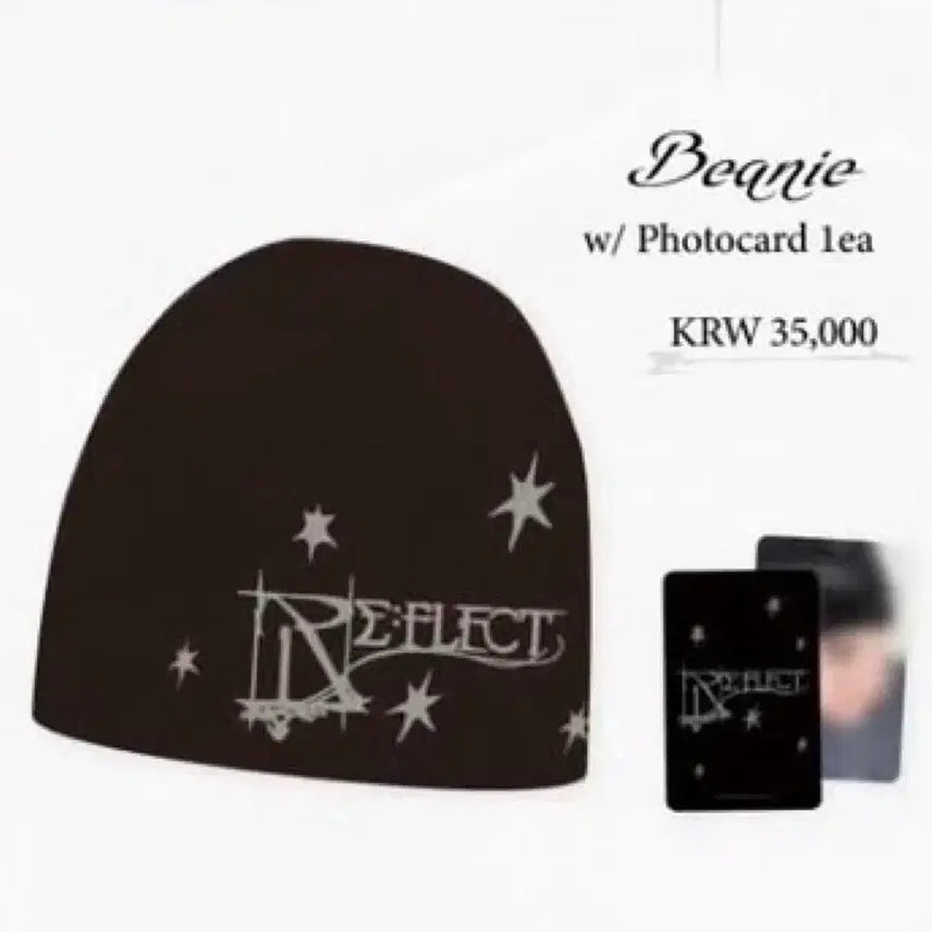 [BUNJANG] Park Jihoon Reflect Pop-Up MD Beanie / 박지훈 사운드웨이브 reflect팝업 md 비니(새상품) 판매 포카포함