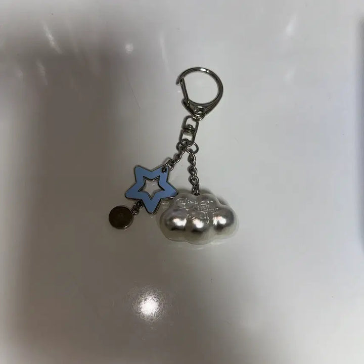 [BUNJANG] ILLIT Glitter Day Cloud Keyring Unsealed MD / 아일릿 글리터데이 구름 키링 개봉 md