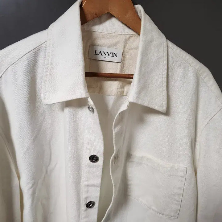 [BUNJANG] Lanvin Back Patch Gradient Shirt Jacket / 랑방 백패치 그라데이션 셔츠자켓
