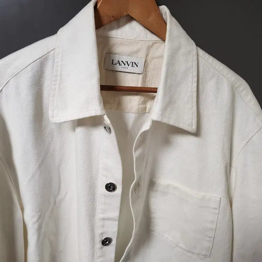 [BUNJANG] Lanvin Back Patch Gradient Shirt Jacket / 랑방 백패치 그라데이션 셔츠자켓