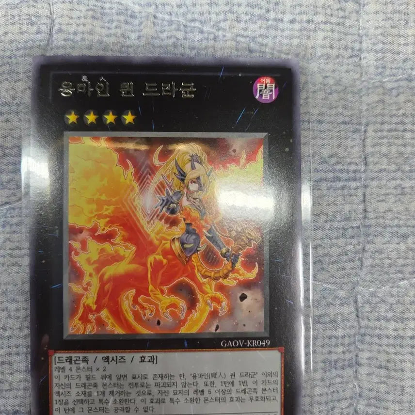 [BUNJANG] Yu-Gi-Oh! Dragon Knight Queen Dragoon (Rare) / (유희왕) 용마인 퀸 드라군 (레어)