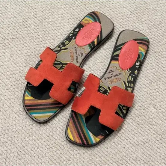 [BUNJANG] Hermes Oran Limited Edition Sandals / 에르메스 오란 한정판 37