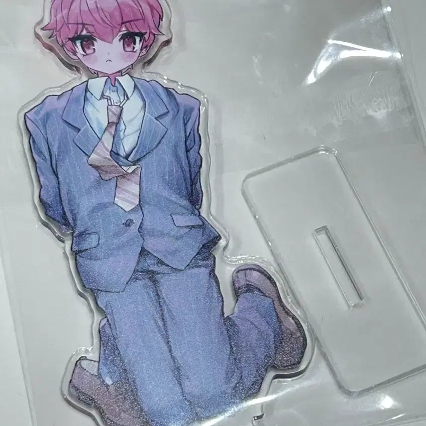 [BUNJANG] PLAVE Bambi Acrylic Stand Earphone Winder / 플레이브 비공굿 밤비 아크릴 스탠드 이어폰 감개 우츄진님