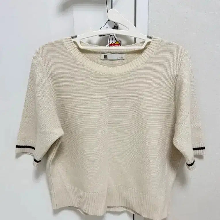 [BUNJANG] RH STUDIO Ivory Sailor Knit Short Sleeve / RH STUDIO 아이보리 세일러 니트 반팔