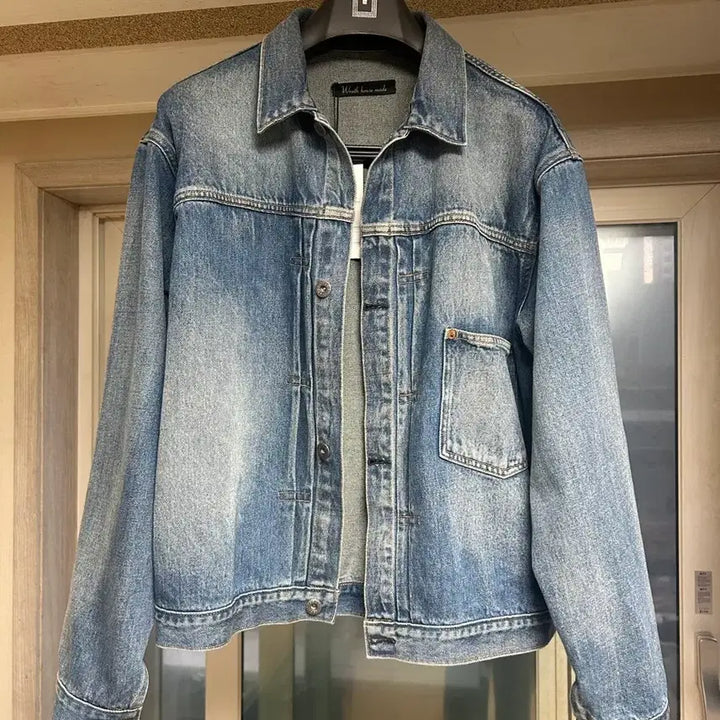 [BUNJANG] Wrath Silk Denim Jacket / Wrath 뤠쓰 실크 데님 자켓 3