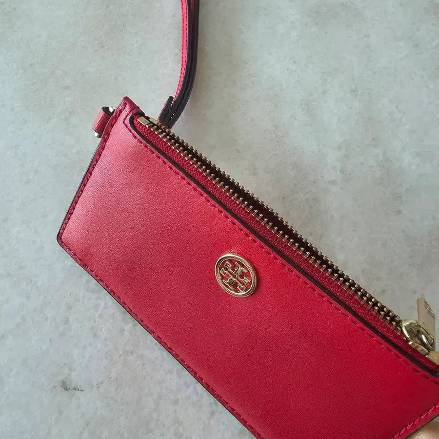[BUNJANG] Tory Burch Cardholder Red / 토리버치 카드지갑 (레드)