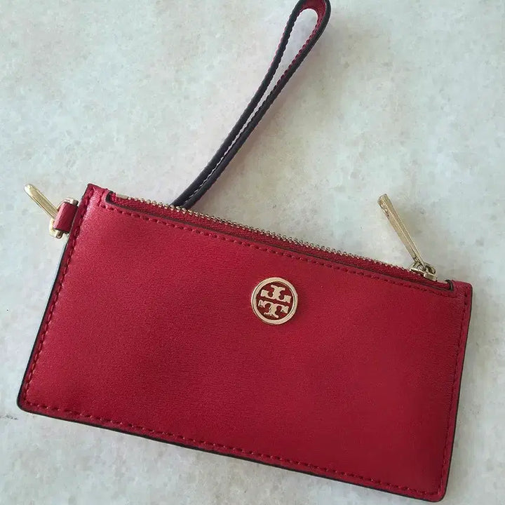 [BUNJANG] Tory Burch Cardholder Red / 토리버치 카드지갑 (레드)