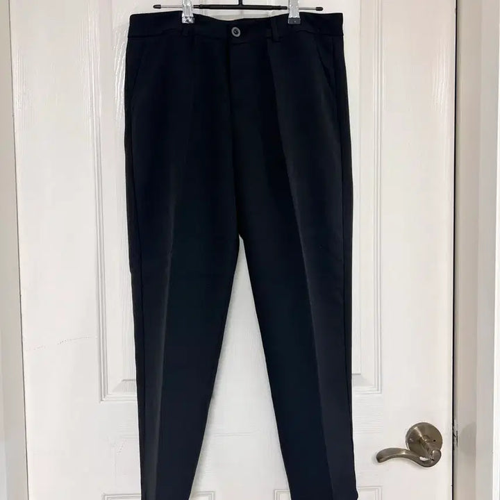 [BUNJANG] Black Basic Slacks Pants / 블랙 기본 슬랙스 바지