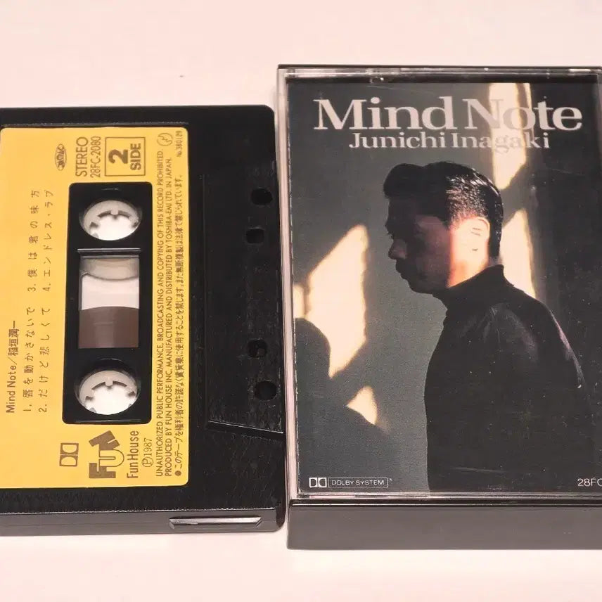 [BUNJANG] Junichi Inagaki Mind Note Cassette Tape / 이나가키 준이치(Junichi Inagaki) - Mind Note