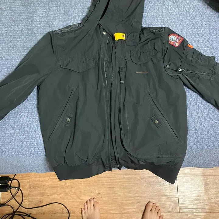 [BUNJANG] Parajumpers Windbreaker Black Jacket / 파라점퍼스 바람막이 m 싼값에 팝니다!