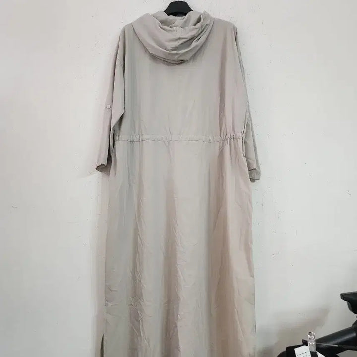 [BUNJANG] Hooded Long Dress (Ivory) / 후드 롱 원피스 (아이보리)