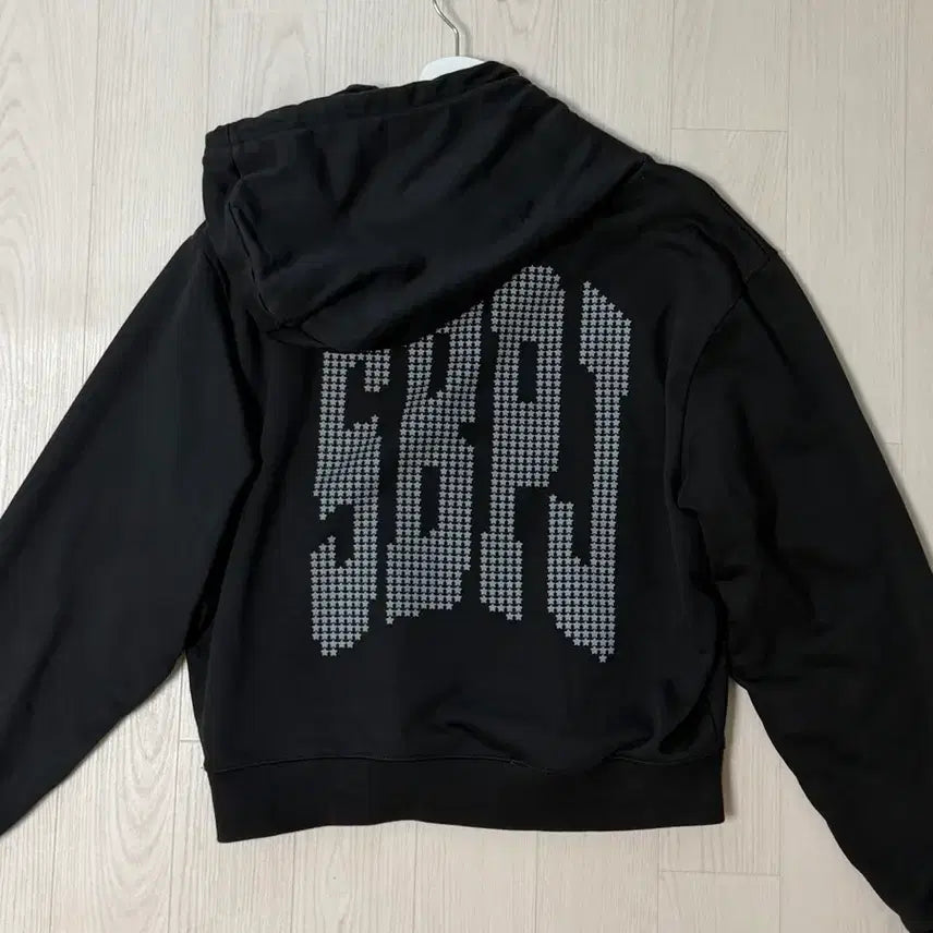 [BUNJANG] Sunburn Project Star Hoodie Charcoal / 썬번프로젝트 후드티 Star Hoodie, CHARCOAL