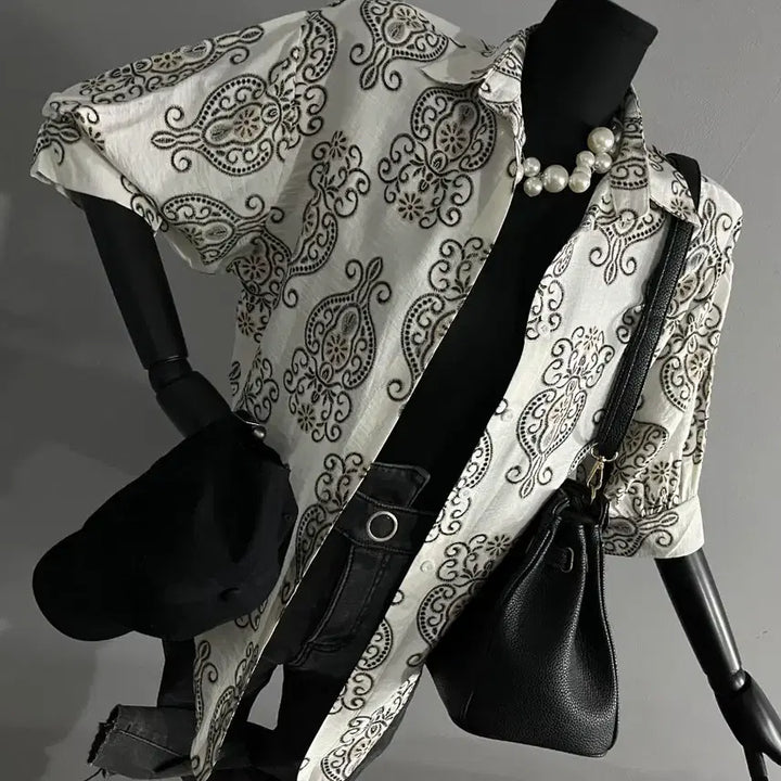 [BUNJANG] Antique Knot Shirt / 앤틱매듭셔츠/셔츠/남방