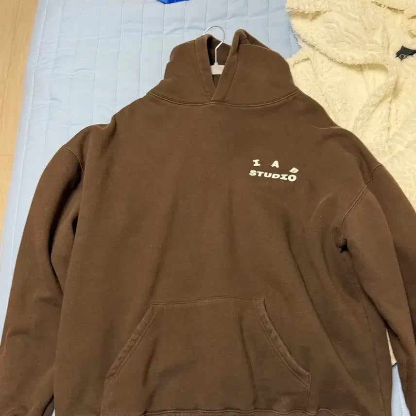 [BUNJANG] IAB STUDIO Hoodie Brown XL / 아이앱스튜디오 후드티 브라운 XL