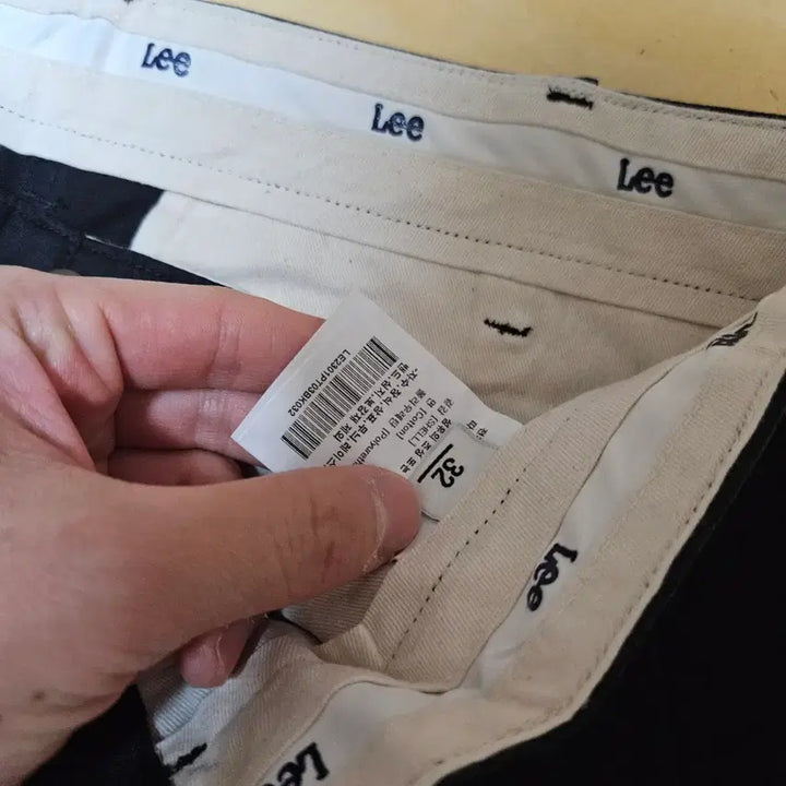 [BUNJANG] Lee Black Cotton Pants (Size 32) / 리 Lee 남자면바지 새상품 32사이즈