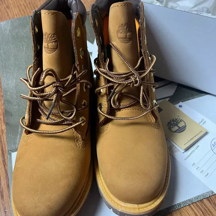 [BUNJANG] Timberland 6-Inch Waterproof Walker Boots / [쇼핑백 포함,새상품]팀버랜드 6인치 워터빌 워터프루프 워커부츠 240