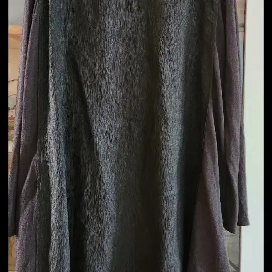 [BUNJANG] Esae 100% Silk Cardigan Charcoal / 이새  가디건형 차콜 색상 실크 100%