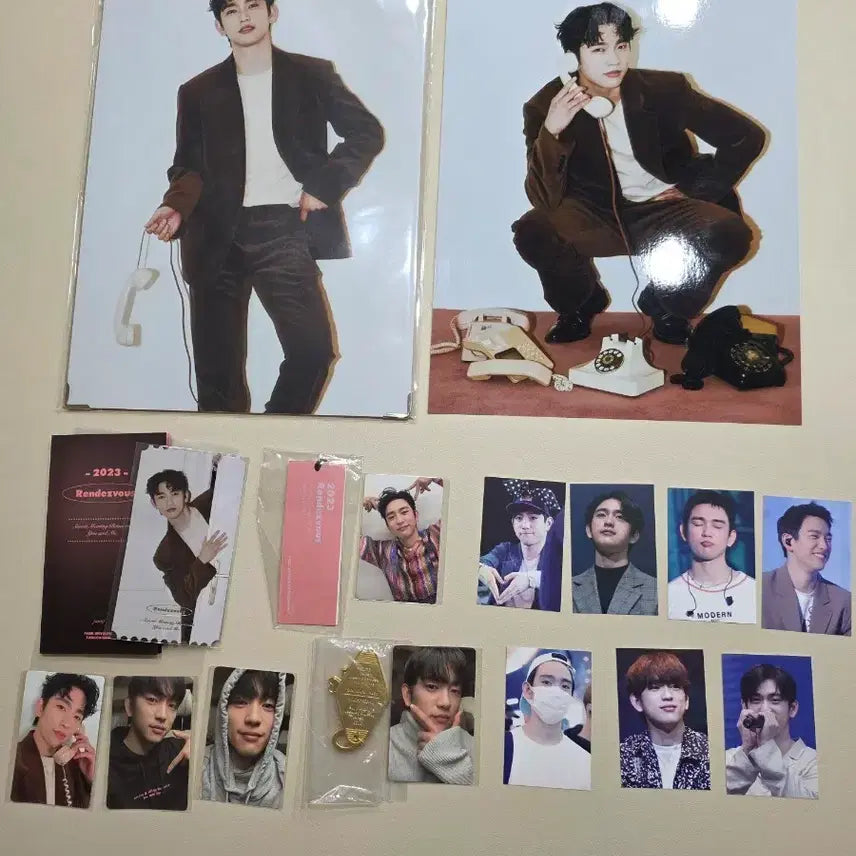 [SOLD OUT] [BUNJANG] GOT7 Jinyoung Rendezvous Goods Bundle Set / 갓세븐 진영 랑데뷰 굿즈, 포카(팬콘 입장포카 포함), 비공굿 포카 일괄