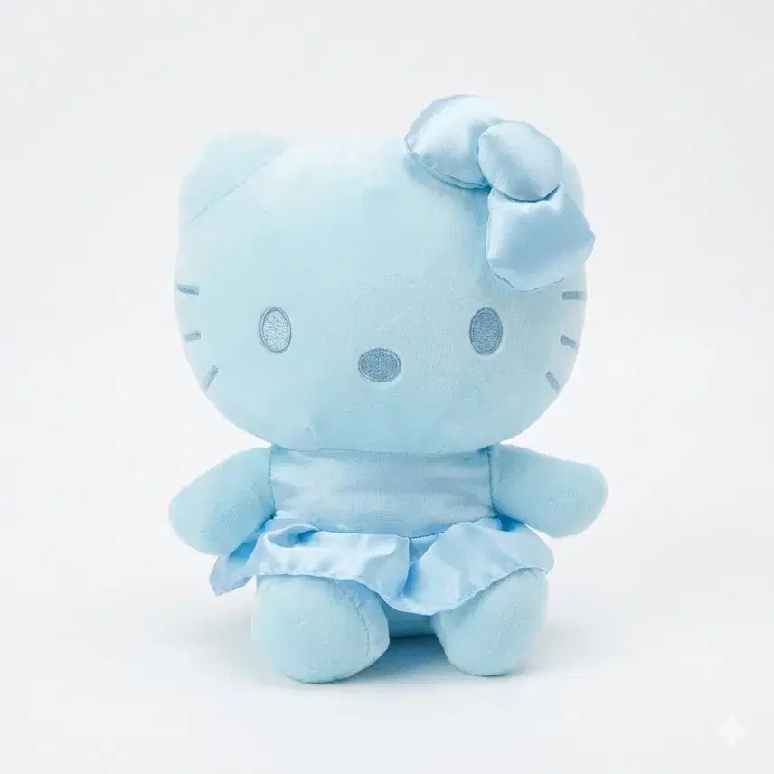 [BUNJANG] Sanrio Hello Kitty Colorful Mint Medium Plush Doll / 산리오 헬로키티 컬러풀 민트 중형인형