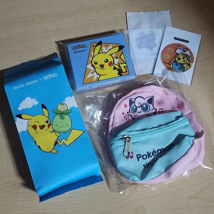 [BUNJANG] Pokemon Olive Young Collaboration Bundle Set / [일괄] 포켓몬스터 올리브영 콜라보 제품